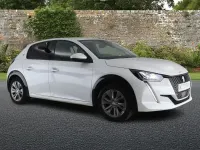 Used Peugeot e-208 Allure 100 kW (136 HP) 2020 White Hatchback