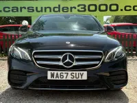 Used Mercedes E220 AMG line 194 HP (142 kW) 2017 Black Sedan