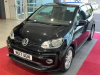 Used VW up! high up! 90 HP (66 kW) 2017 Black Hatchback