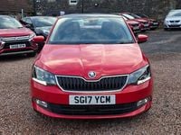 Used Skoda Fabia SE L 75 HP (55 kW) 2017 Red Hatchback