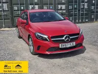 Used Mercedes A180 Premium 109 HP (80 kW) 2017 Red Hatchback