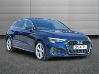 Used Audi A3 e-tron S-Line 200 HP (147 kW) 2024 Blue Hatchback