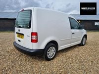 Begagnad VW Caddy 102 HK (75 kW) 2015 Vit Minibuss