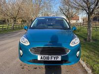 Used Ford Fiesta Titanium 125 HP (91 kW) 2018 Blue Hatchback