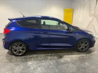 Used Ford Fiesta ST-Line 100 HP (73 kW) 2018 Blue Hatchback