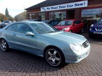 Used Mercedes CLK240 Avantgarde 2003 Blue Coupe