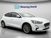 Begagnad Ford Focus Titanium X 155 HK (114 kW) 2021 Vit Halvkombi