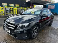 Used Mercedes GLA220 AMG line 170 HP (125 kW) 2015 Black SUV