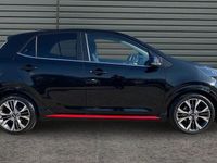 Used Kia Picanto GT-Line 101 HP (74 kW) 2021 Black Hatchback