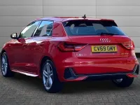 Used Audi A1 Sportback S-Line 114 HP (83 kW) 2019 Red Hatchback