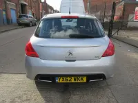 Used Peugeot 308 Active 92 HP (67 kW) 2012 Silver Hatchback