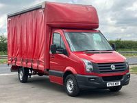 Used VW Crafter 109 HP (80 kW) 2015 Red Van