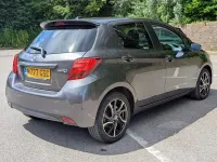 Used Toyota Yaris Design 99 HP (72 kW) 2016 Grey Hatchback