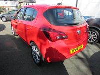 Used Vauxhall Corsa 75 HP (55 kW) 2018 Red Hatchback