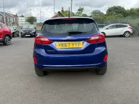 Used Ford Fiesta Zetec 2017 Blue Hatchback