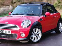 Used Mini Cooper D Cabriolet 112 HP (82 kW) 2013 Red Cabriolet