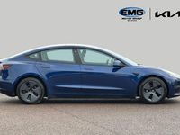 Used Tesla Model 3 254 kW (346 HP) 2022 Blue Sedan