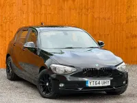 Used BMW 118 Sport Line 2014 Black Hatchback