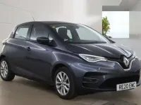 Usado Renault Zoe Iconic 80 kW (109 CV) 2020 Gris Utilitario