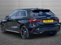 New Audi A3 S-Line 116 HP (85 kW) 2026 Mythos black Hatchback