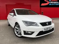 Used Seat Leon FR 150 HP (110 kW) 2015 White Hatchback