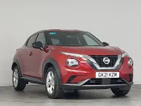 Used Nissan Juke N-Connecta 114 HP (83 kW) 2021 Red SUV