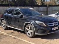 Used Mercedes GLA220 AMG line 170 HP (125 kW) 2016 Black SUV