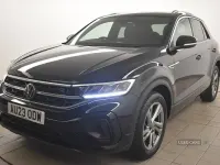 Used VW T-Roc R-line 150 HP (110 kW) 2023 Black SUV