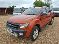 Used Ford Ranger Wildtrack 200 HP (147 kW) 2014 Orange Pickup