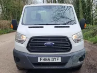 Begagnad Ford Transit 125 HK (91 kW) 2016 Vit Cab