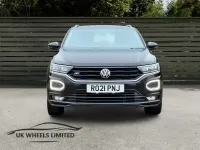 Used VW T-Roc R-line 150 HP (110 kW) 2021 Black SUV