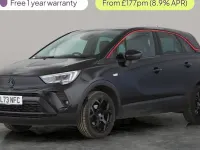 Used Vauxhall Crossland S 110 HP (80 kW) 2023 Black SUV