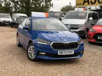 Usado Skoda Fabia Comfort 2022 Azul Citadino