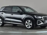 Begagnad Audi Q2 S-Line 150 HK (110 kW) 2023 Svart SUV
