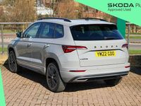 Used Skoda Karoq SportLine 150 HP (110 kW) 2022 Meteor grey SUV