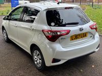 Used Toyota Vitz 2025 White Hatchback