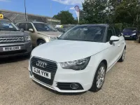 Used Audi A1 Sport 122 HP (89 kW) 2014 White Hatchback