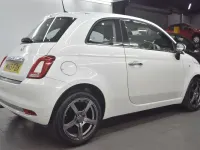 Used Fiat 500 Lounge 85 HP (62 kW) 2016 White Hatchback