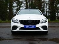Used Mercedes C180 AMG line 156 HP (114 kW) 2019 White Coupe