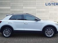 New VW T-Roc Match 2025 Pure white SUV