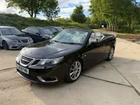 Used Saab 9-3 Cabriolet Aero 2008 Black Cabriolet