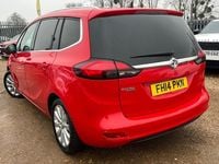 Used Vauxhall Zafira 2014 Red MPV