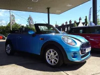 Used Mini Cooper Cabriolet 136 HP (100 kW) 2017 Blue Cabriolet
