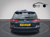 Used Kia Ceed 114 HP (83 kW) 2019 Black Hatchback