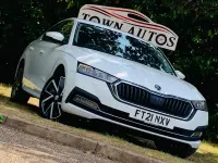 Used Skoda Octavia SE L 2021 White Hatchback