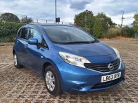 Used Nissan Note Acenta Premium 98 HP (72 kW) 2014 Blue Hatchback