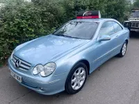 Used Mercedes CLK320 Elegance 2002 Blue Coupe