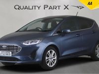 Used Ford Fiesta Titanium 2022 Blue Hatchback
