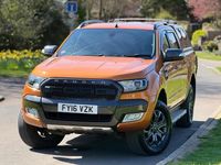 Used Ford Ranger Wildtrack 200 HP (147 kW) 2016 Orange Pickup