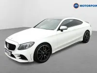 Used Mercedes C300 AMG Line Premium 2018 White Coupe